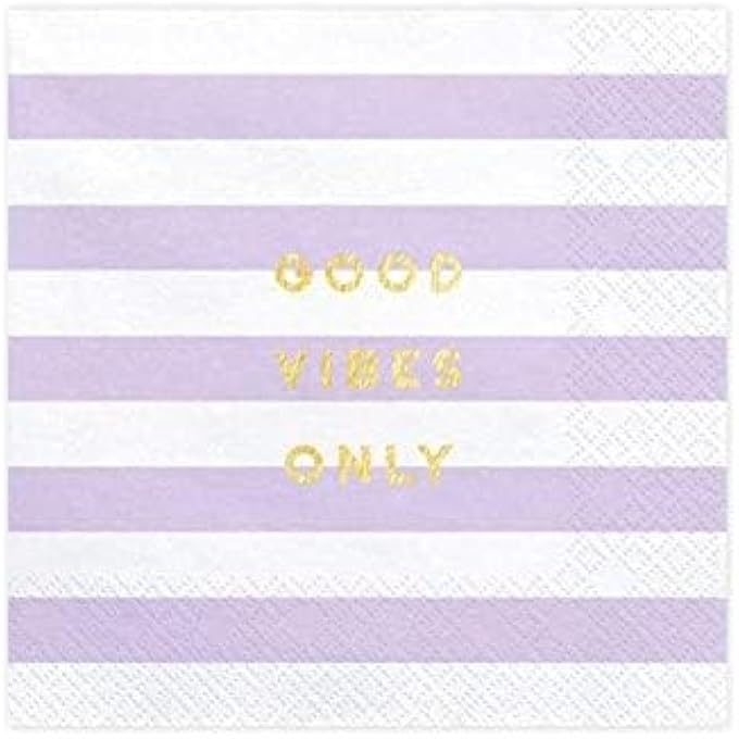 YUMMY NAPKINSGOOD VIBES ONLY